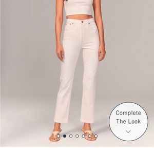Abercrombie 90s high rise jean